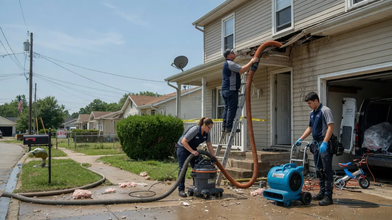 Water Damage Restoration in Whiting, KS near me